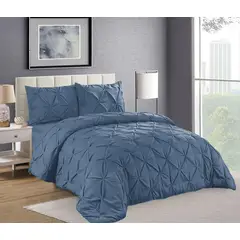 CASATEX - Edredón Queen + Juego de Sábanas 100% Algodón - 5 Piezas