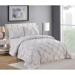 CASATEX - Edredón Queen + Juego de Sábanas 100% Algodón - 5 Piezas