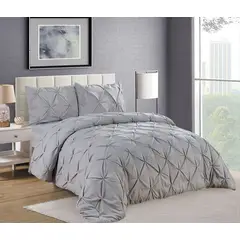 CASATEX - Edredón Queen + Juego de Sábanas 100% Algodón - 5 Piezas