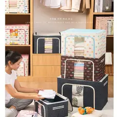 GENERICO - Caja de Almacenamiento Multifuncional Plegable 66 Litros