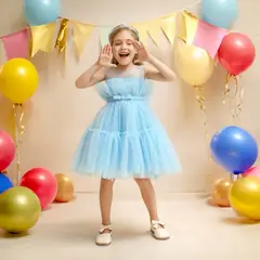 GENERICO - VESTIDO DE NIÑA DE PROMOCION