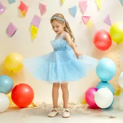 GENERICO - VESTIDO DE NIÑA PARA FIESTA DE CUMPLEAÑOS