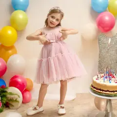 GENERICO - VESTIDO DE NIÑA PARA FIESTA DE CUMPLEAÑOS