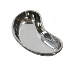 GENERICO - Riñonera metálica De Acero Quirúrgico pequeño 18 cm