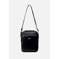 RENZO COSTA - MORRAL MEDIANO EN CUERO GRABADO