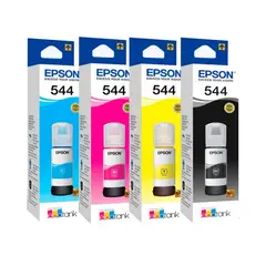 EPSON - Tinta T544 544 Original kit x 4unids L3110 L3150 L3160