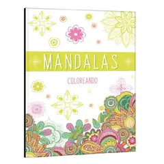 GENERICO - Libro Mandalas Coloreando Flores