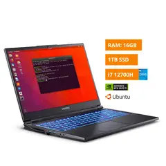 VASTEC - Laptop WorkPRO PD50 i7-12700H 16GB 1TB SSD RTX 3070Ti 8GB Ubuntu Linux