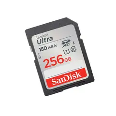 SANDISK - Memoria SDHC Clase10 UHS Original 256gb.