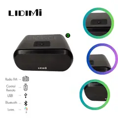 LIDIMI - Parlante portatil LD-S010 Bluetooth Recargable