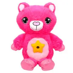 GENERICO - Peluche Osito Lampara Proyector Fuccia