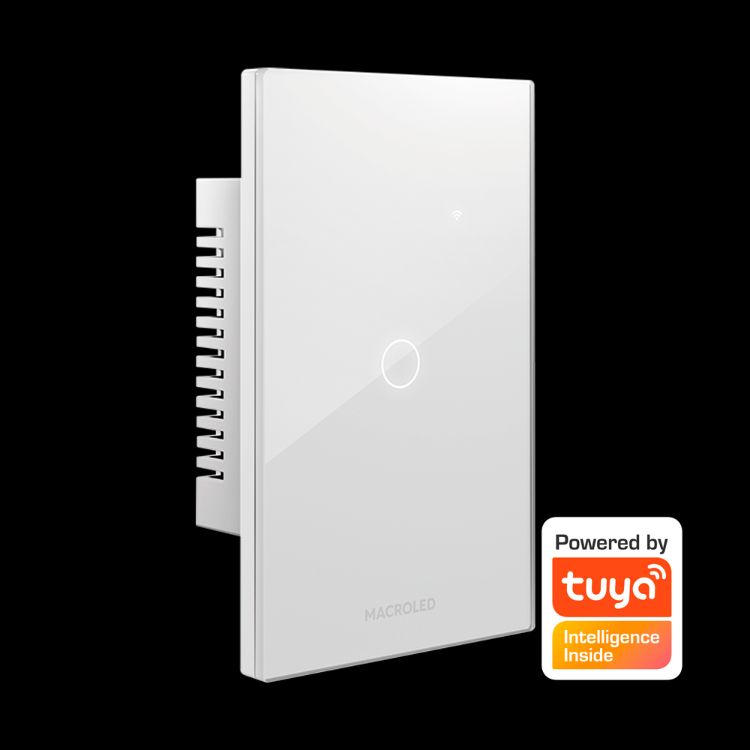Interruptor Simple Inteligente MACROLED Wifi Smart Alexa Google Home