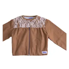 NATA COTON - CASACA FRANELA CAMELLO