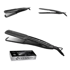 GAMA - Alisadora De Cabello X-WIDE Digital -Negro