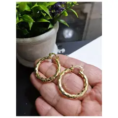 GENERICO - Hermosos Argollas Diamantadas Arabella