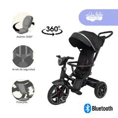 BABY KITS - Triciclo para niño Explorador color Negro