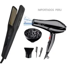 GENERICO - Plancha De Cabello Rozia Profesional Mas Secadora um Profesional