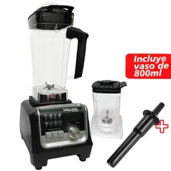 MIZAR COLD & COOKING - Licuadora Multifuncional Black