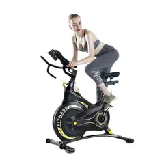 EVERBEST - Bicicleta Spinning Magnetic Volante 10Kg Con Pantalla