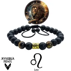 JOYERIA FENIX - Pulsera Zodiacal Piedra Natural 8mm - Joyería Fénix