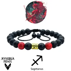 JOYERIA FENIX - Pulsera Zodiacal Piedra Natural 8mm - Joyería Fénix