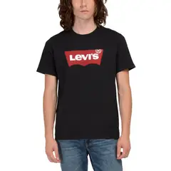 LEVIS - Polo Hombre Lisa Logo Negro
