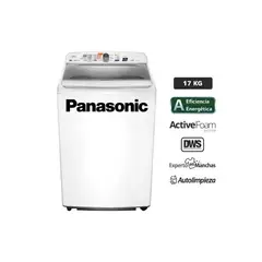 PANASONIC - Lavadora NA-F170H7WRH Carga Superior 17 Kg Blanco