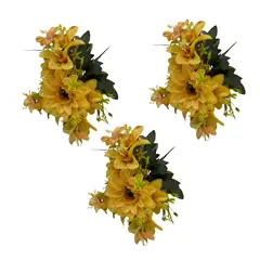 FLORIPA - Pack de 3 Bouquets Margarita Y Lirio BG307034-AM FLORIPASTORE