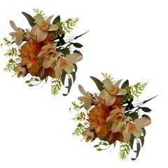 FLORIPA - Pack de 2 Bouquets Margarita Y Lirio BG307034-NAR FLORIPASTORE