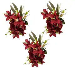 FLORIPA - Pack de 3 Bouquets Margarita Y Lirio BG307034-RJ FLORIPASTORE