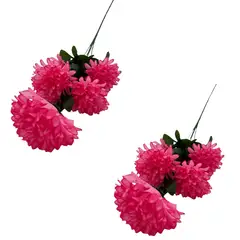 FLORIPA - Pack de 2 Bouquets de Crisantemo BG305159-ROS FLORIPASTORE