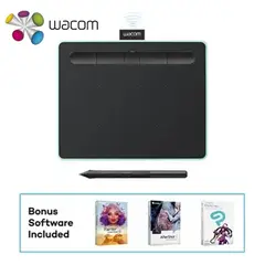 WACOM - Tableta Grafica Intuos S Bt Ctl4100wle0 Verde