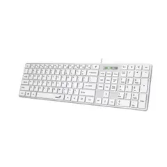 GENIUS - Teclado Smart Slimstar 126 White
