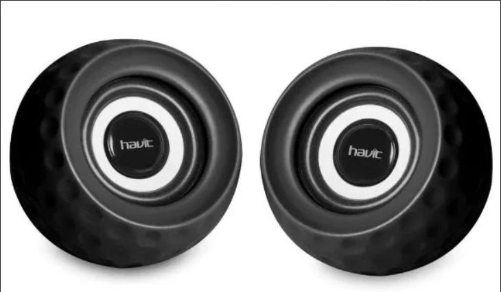 Altavoces USB 2.0 HV-SK486, 6W RMS Color Negro