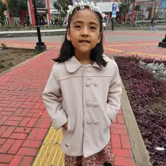 GENERICO - Saco para niña en paño liger