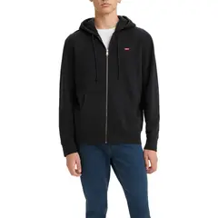 LEVIS - Polerón Hombre Color entero Negro