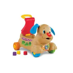 FISHER PRICE - Juguete Caminador Perrito Con Sonidos Y Bloques