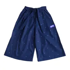 NATA COTON - PANTALON PALAZZO AZUL NOCHE