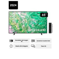 SAMSUNG - TELEVISOR UN65DU8000GXPE CRYSTAL UHD