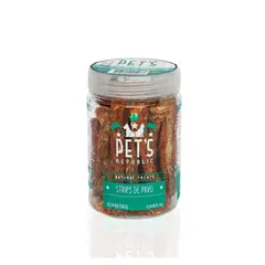 PETS REPUBLIC - Pet´s Republic Strips de Pavo 88gr