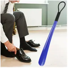 GENERICO - Calzador de Mango Largo Azul 39 cm largo