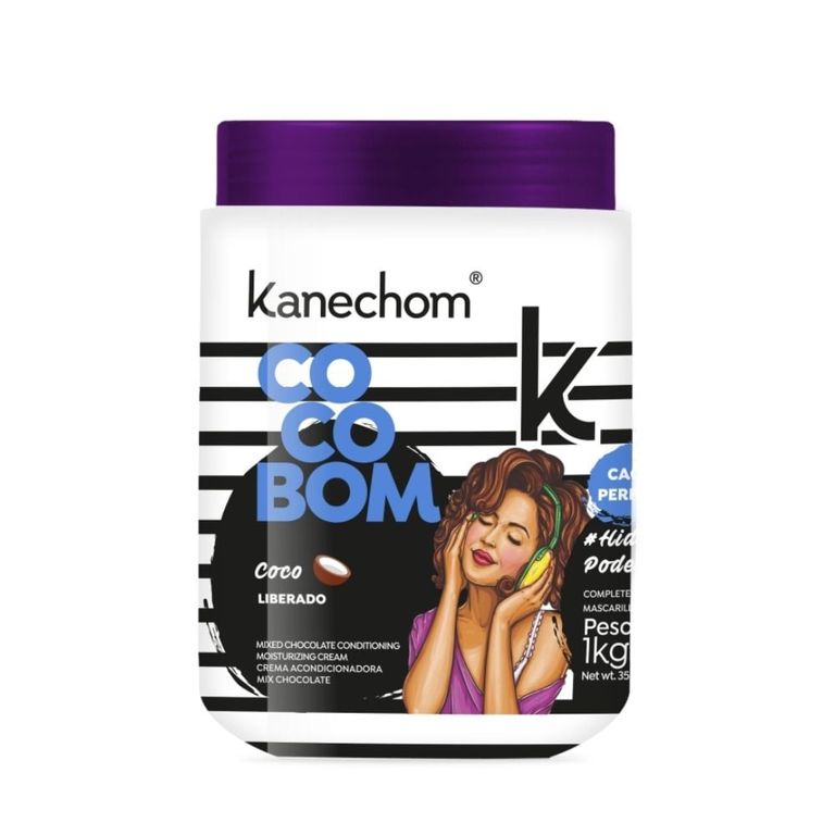 Máscara Capilar Condicionante Coco Bom 1kg