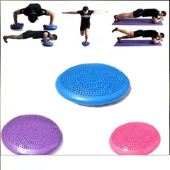 GENERICO - Disco Balance Equilibrio Yoga AZUL