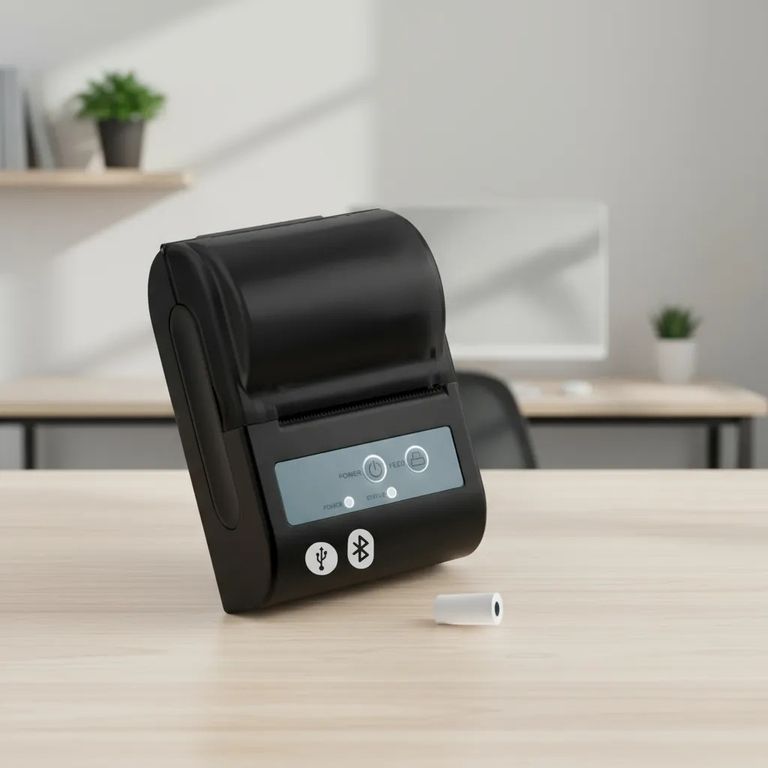 Impresora ticketera térmica portátil bateria 57mm 58mm USB Bluetooth P103