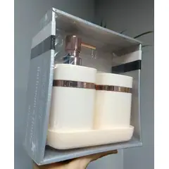 GENERICO - SET DE BAÑO ELEGANTE