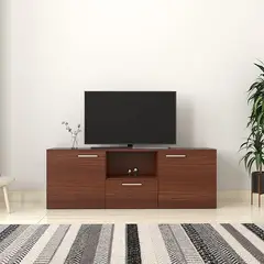 GENERICO - Mesa de Tv 55 Pulgadas Melamina Cerezo