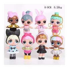 DANWEILE - Set 8 de LOL SURPRISE Muñecas Sorpresa Multicolor