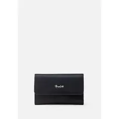 RENZO COSTA - MONEDERO CLASICO DE CUERO COLOR ENTERO