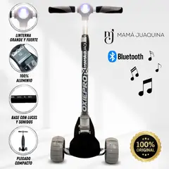 GENERICO - Scooter con Luces «MACQUOID» Edición Limitada Gray