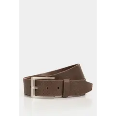 VELEZ - Vélez Cinturón Unifaz Kiat De Cuero Para Hombre Placa Café